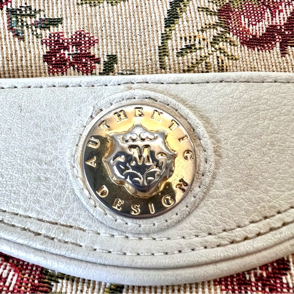 Vintage 80s MITZI Floral Tapestry Carpet Shoulder Tote Bag - Picture 11 of 17